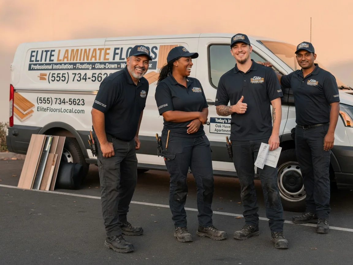 Laminate flooring installation company in Hillman, MI
